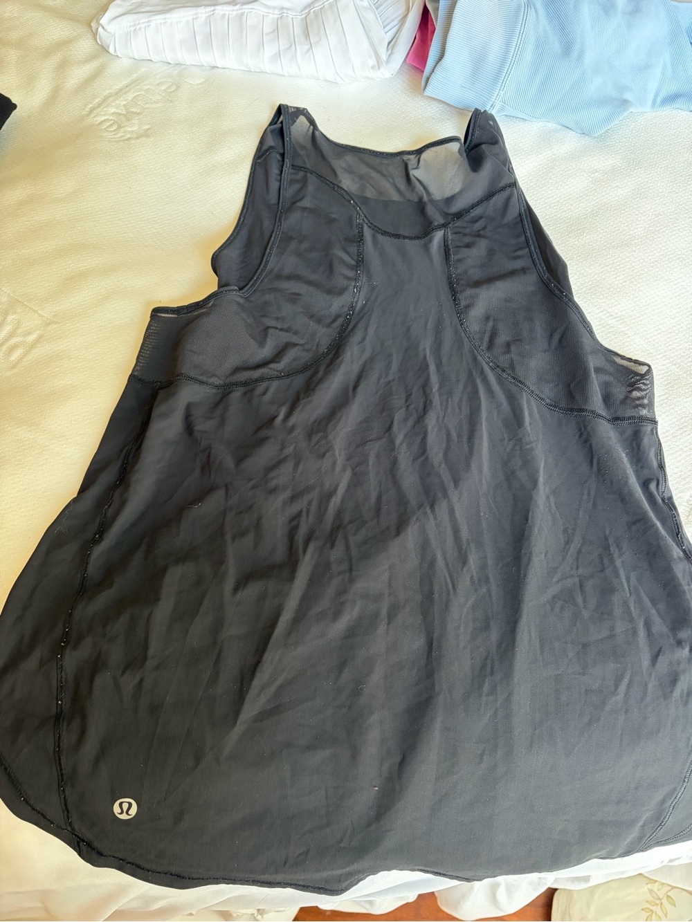 lululemon athletica Black Racerback Performance Tank - Picture 2 of 2